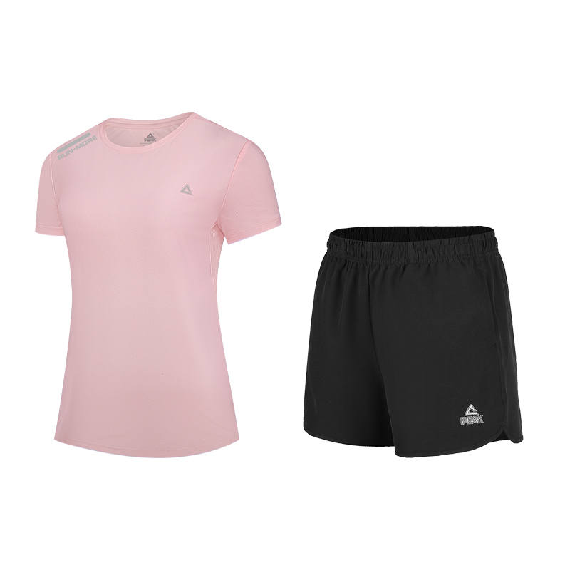 PEAK Fitness Sets Women's Crew Neck Moderate