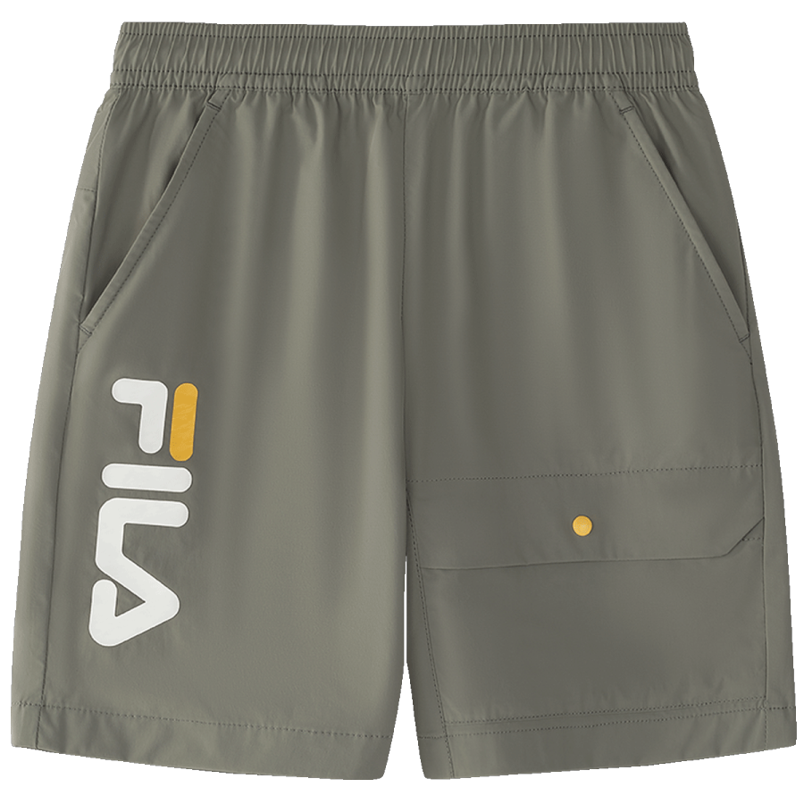 FILA KIDS Shorts Children Aged 3 7 Years Old Tidal Flats Gray