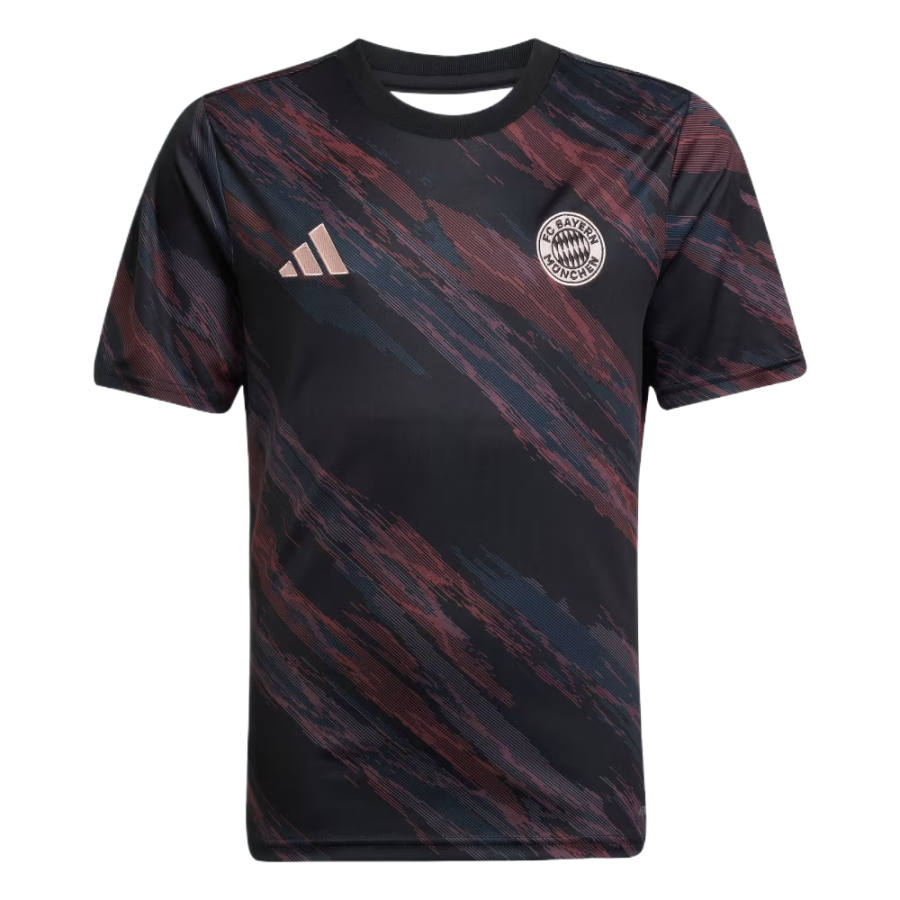 Adidas Adidas BayernAEROREADY T Shirt Black Teenagers