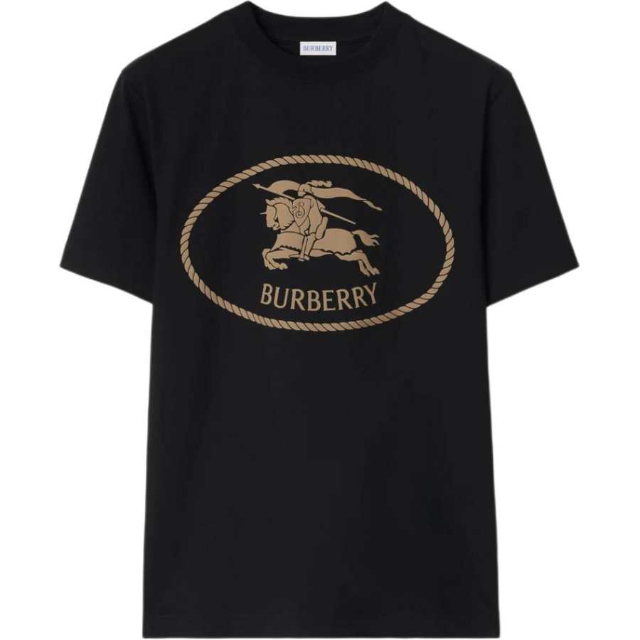 Burberry SS25 T Shirt Slim Fit Men's Black