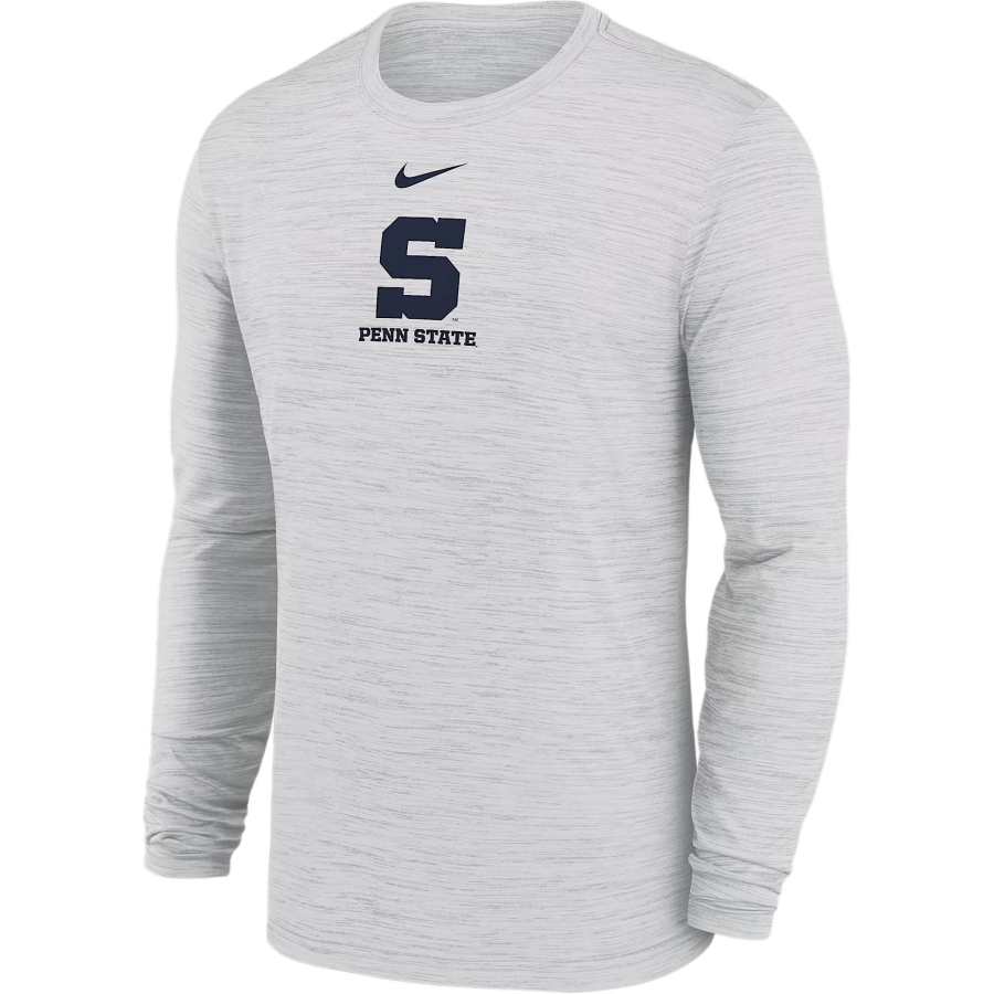 Nike Nike Penn State Sideline Velocity Men's Nike Dri FIT College Long Sleeve T Shirt
