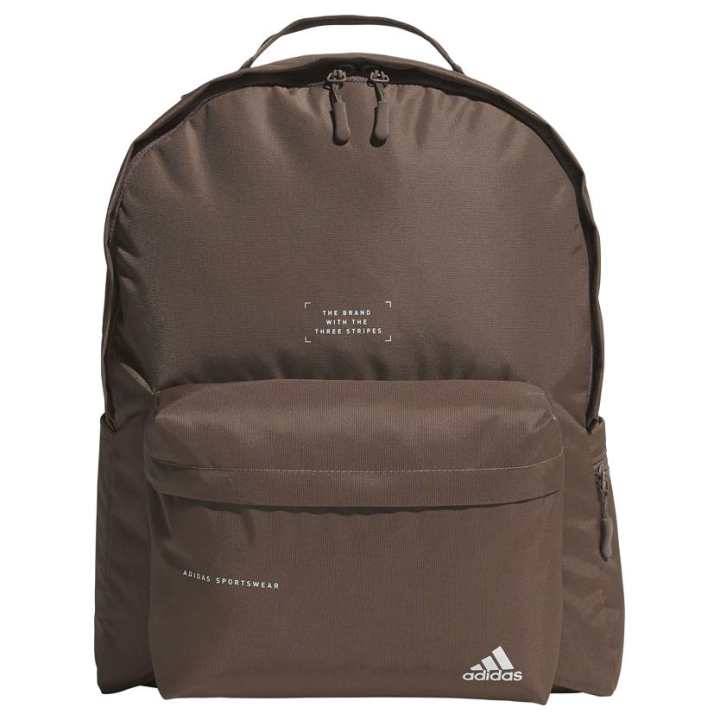 Adidas Adidas Nylon Backpack Unisex Brown