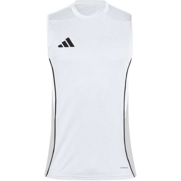 Adidas Adidas Clothing Tank Tops Men's White Crew Neck Moderate