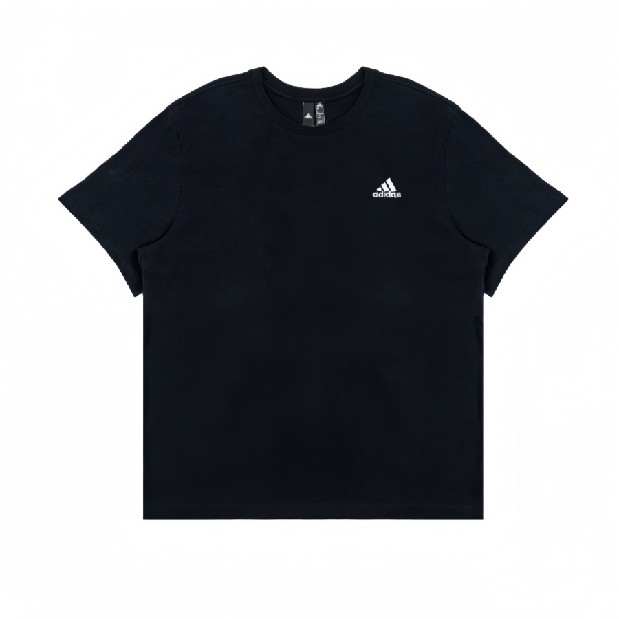 Adidas Adidas T Shirts Unisex Black Crew Neck Straight Fit