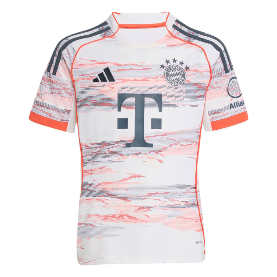 Adidas Adidas FC Bayernkids T Shirt White Teenagers