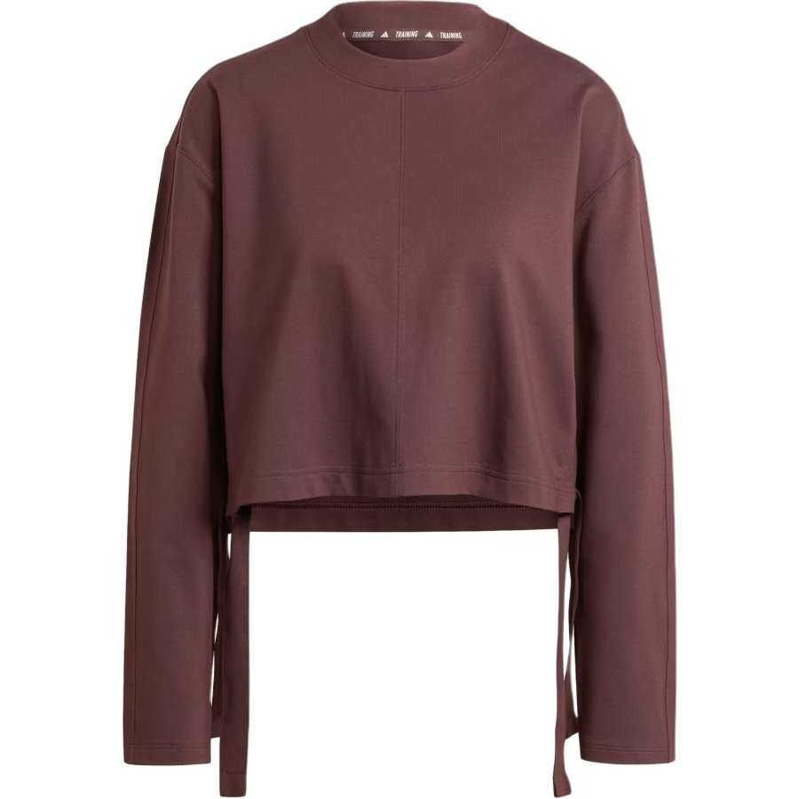 Adidas Adidas Clothing T Shirts Women's Brown Crew Neck