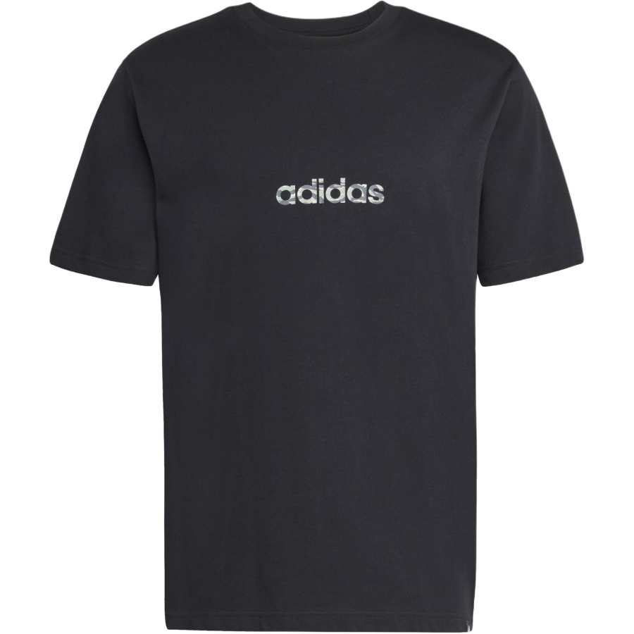 Adidas Adidas Clothing T Shirts Men's Black Crew Neck