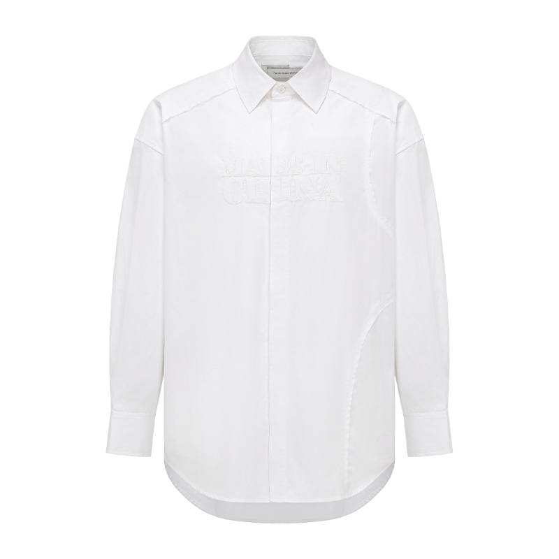Feng Chen Wang Feng Chen Wang Shirts Women's White Lapel Moderate Other