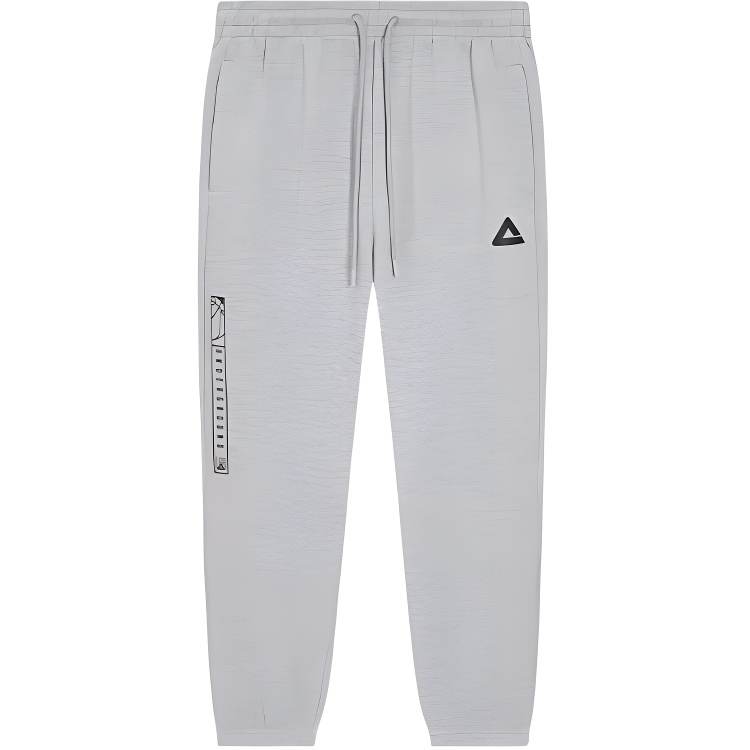 PEAK PEAK Knitted Sweatpants Men's New Light Heather Gray