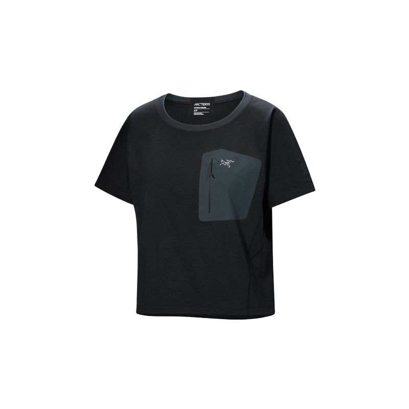 Arcteryx Arc'teryx CLARKIA T Shirt Women's Black/Grey/Black/Gray