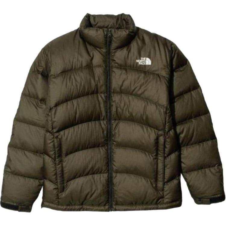 THE NORTH FACE Down Jacket Men's Olive Green