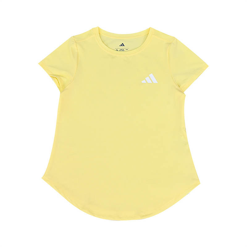 Adidas Adidas T Shirt SS25 Yellow Teenagers