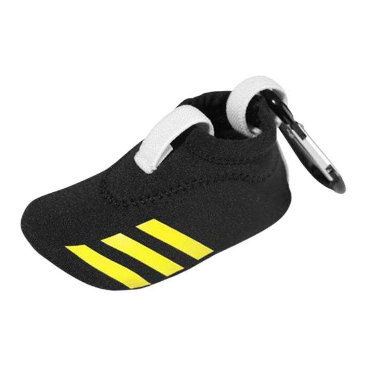 Adidas Adidas Polyester Blush Bag Makeup Bag Travel Organizers Women's Black & Yellow