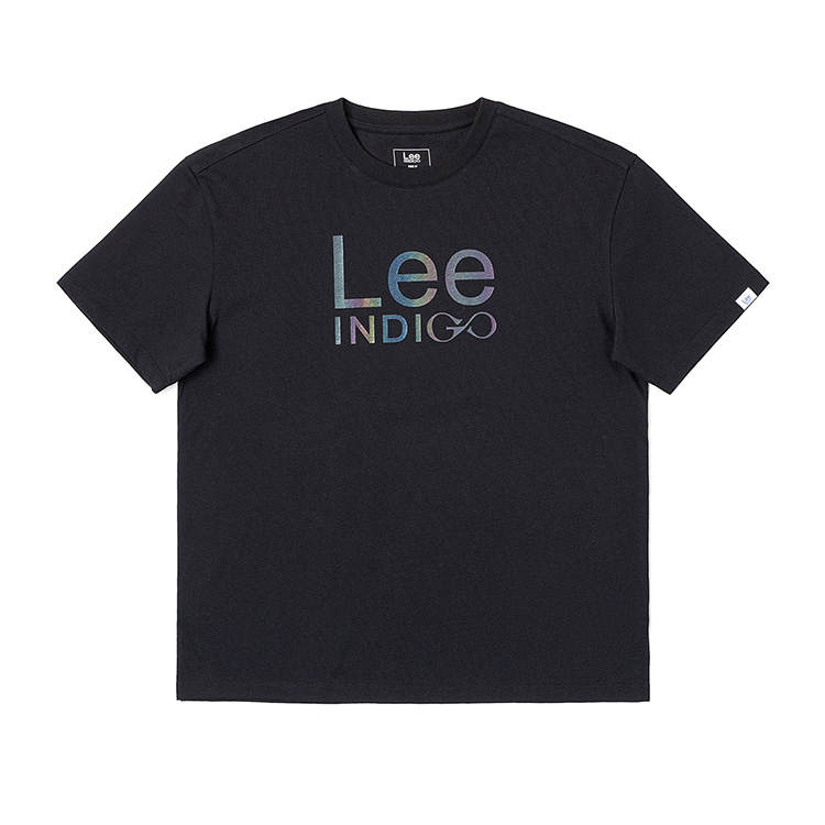 Lee T Shirts Women's Black Crew Neck Moderate