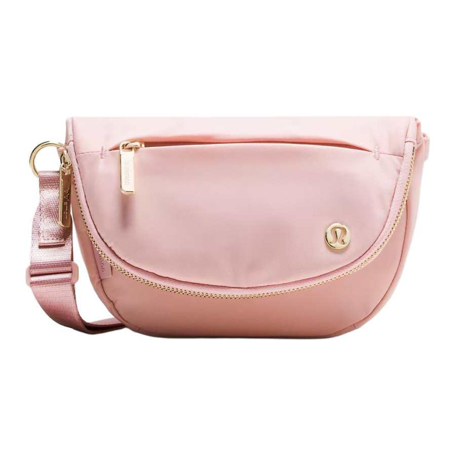 Lululemon All Night Festival Nylon Shoulder Bag, Crossbody Bag Extra Mini Women's Pink Haze
