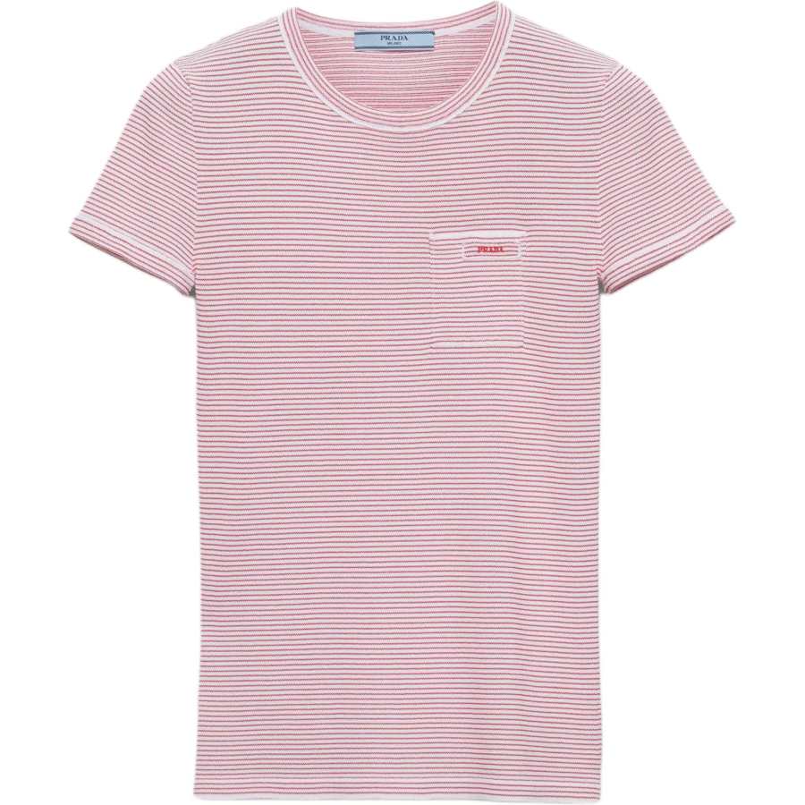 PRADA Prada striped T-shirt