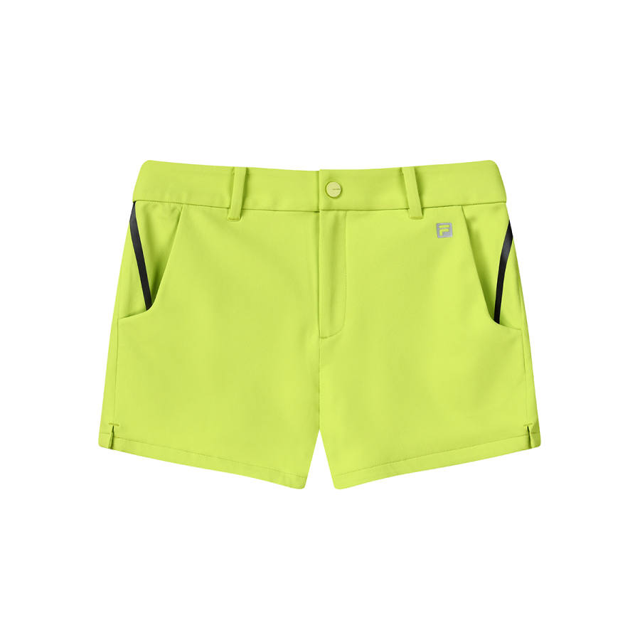 FILA GolfAthletics Casual Shorts Women's Neon Yellow Green