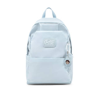 Teenie Weenie Fabric Backpack Women's Blue/Pink/Beige Apricot/Black/Light Gray
