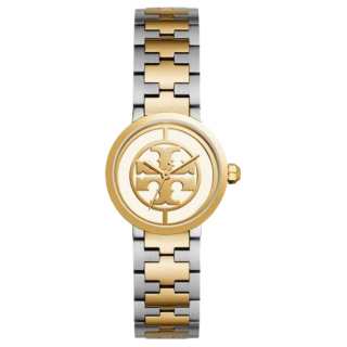 TORY BURCH Wrist Watches Quartz Movement Stainless Steel Strap 28mm White Dial Women's Watch 30m Water Resistant