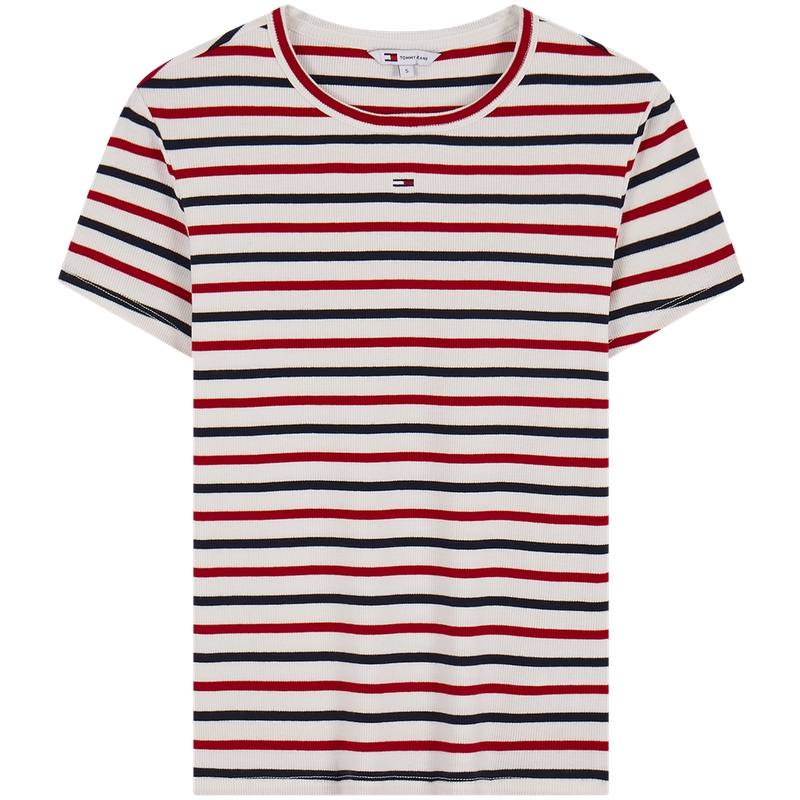 Tommy Hilfiger T Shirts Women's Crew Neck Moderate