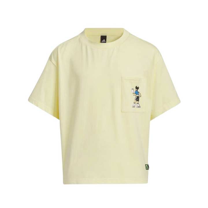 Adidas Adidas X SEEBIN Kids T Shirts Crew Neck Moderate