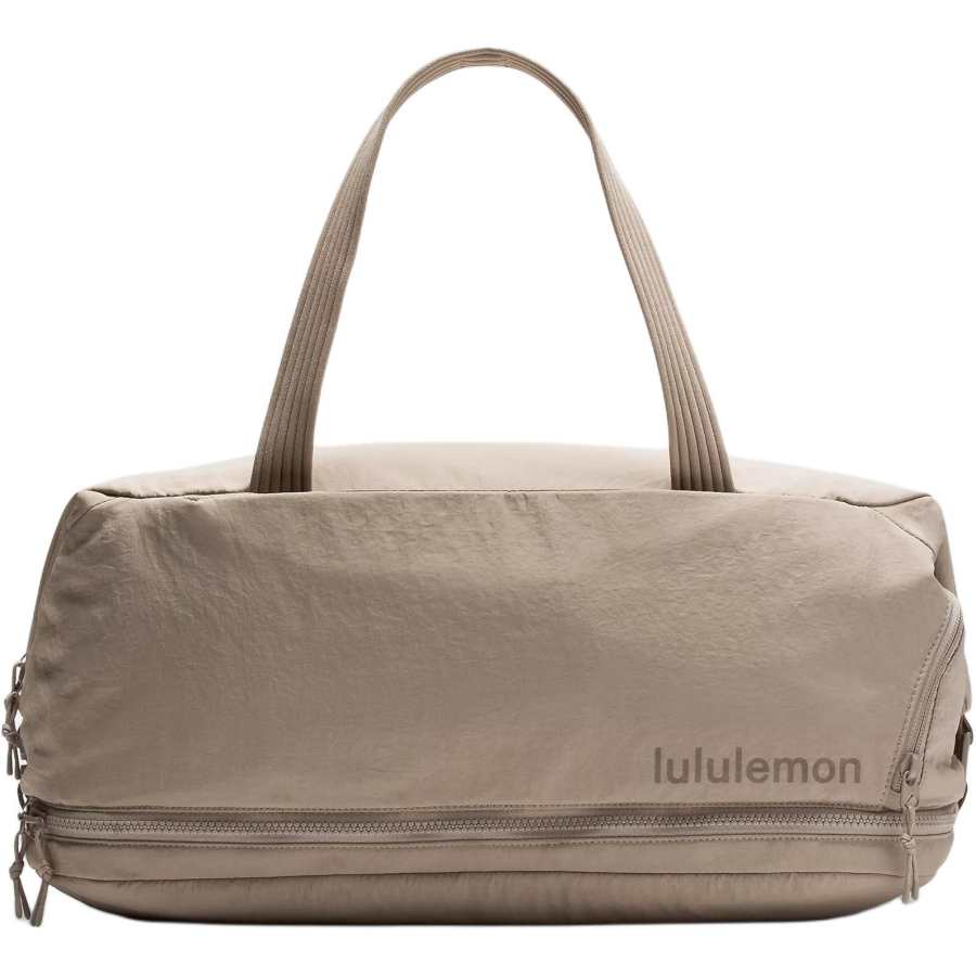 Lululemon Nylon Travel Bag Unisex Warm Umber Gray