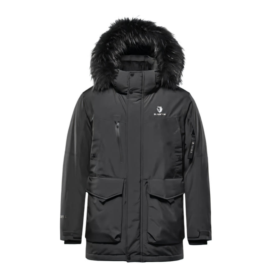 BLACK YAK DESIGNED BY MOUNTAINEERS Down Jackets Men's Detachable Hood Thickened
