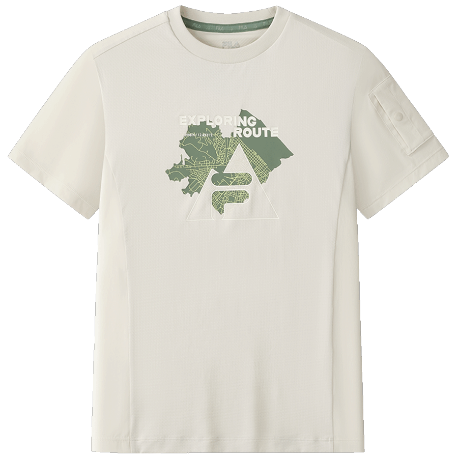 FILA KIDS T Shirt Elegant Gray Teenagers