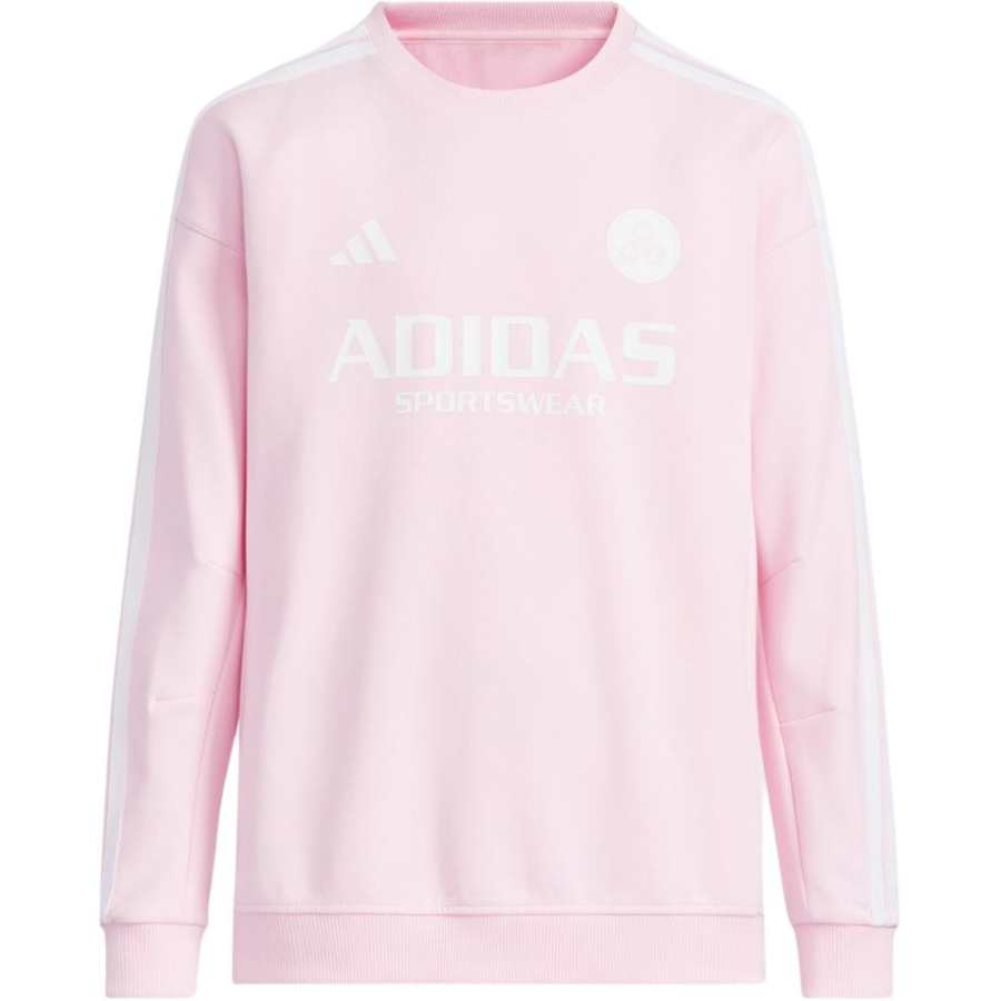 Adidas Adidas Sweatshirt SPORTSWEAR Clear Pink Children Aged 3 7 Years Old