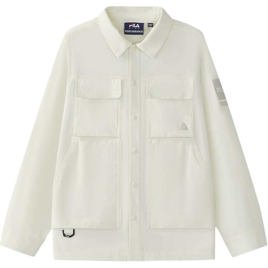 FILA KIDS FILA KIDS' Quick Dry Shirts Milk Foam White Teenagers