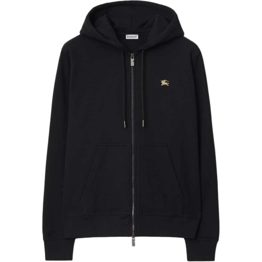 Burberry Knight-stamp cotton hoodie
