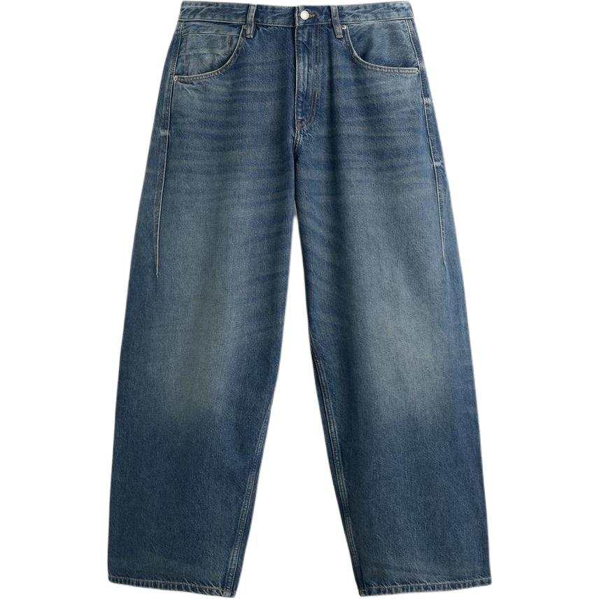ZARA Jeans Men's Medium Blue Moderate Wide Leg Pants