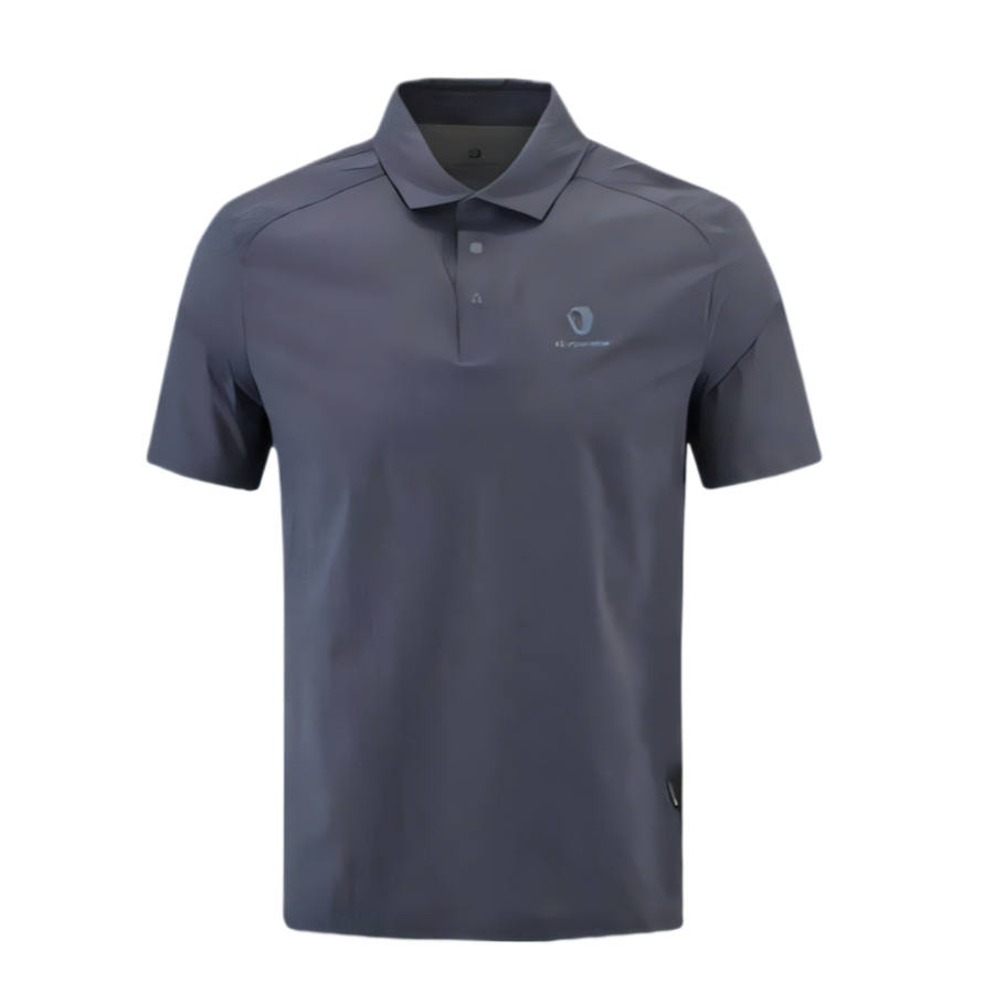 BLACK YAK DESIGNED BY MOUNTAINEERS T Shirts Men's Polo Collar Moderate Straight Fit