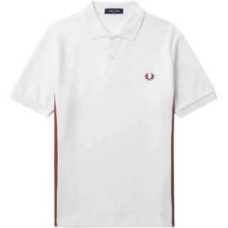 Fred Perry panelled polo shirt