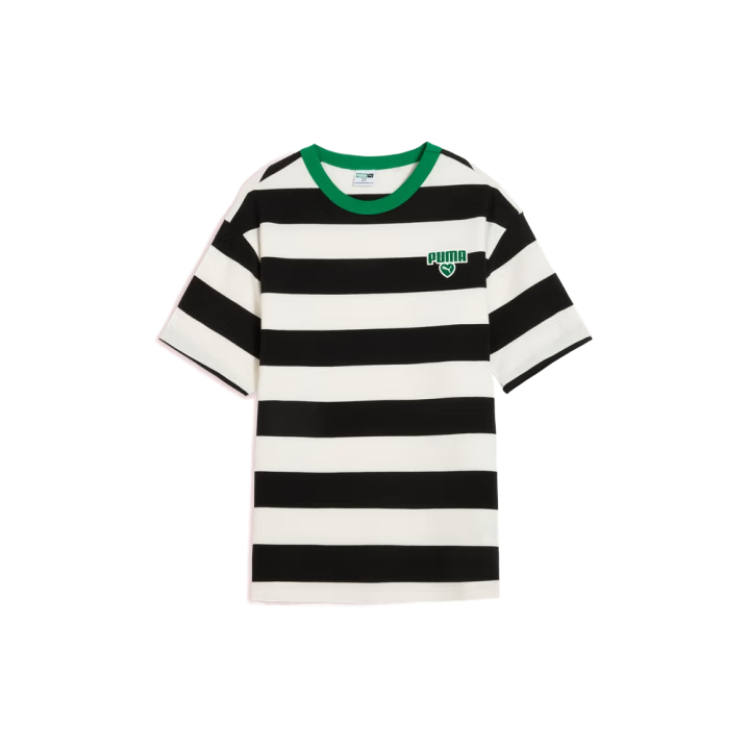 PUMA Forever T Shirt SS25 Black White Kids'