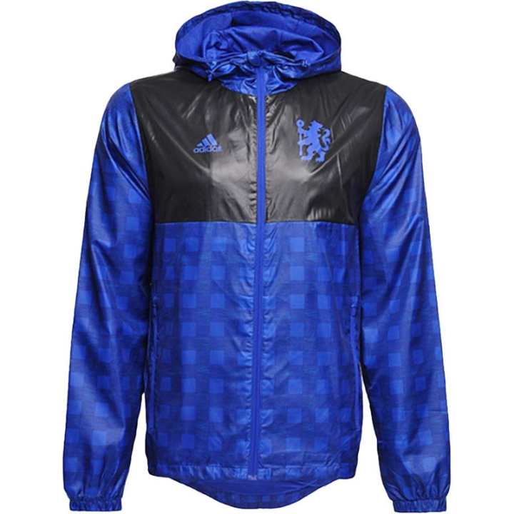 Adidas Adidas Jackets Men's Blue Hooded Moderate Other