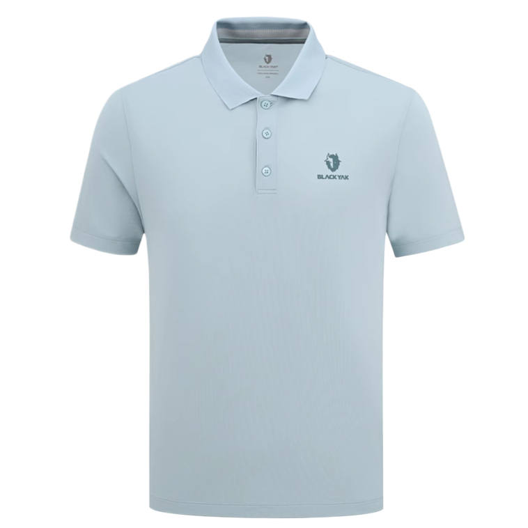 BLACK YAK DESIGNED BY MOUNTAINEERS Polo Shirts Men's Polo Collar Thin Straight Fit