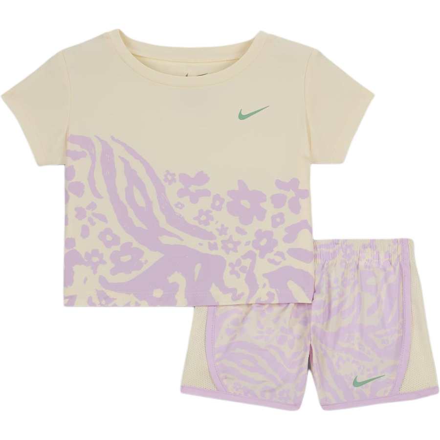 Nike Nike Casual Sportswear Dri Fit SS25 Set Coconut Milk Infant And Toddler