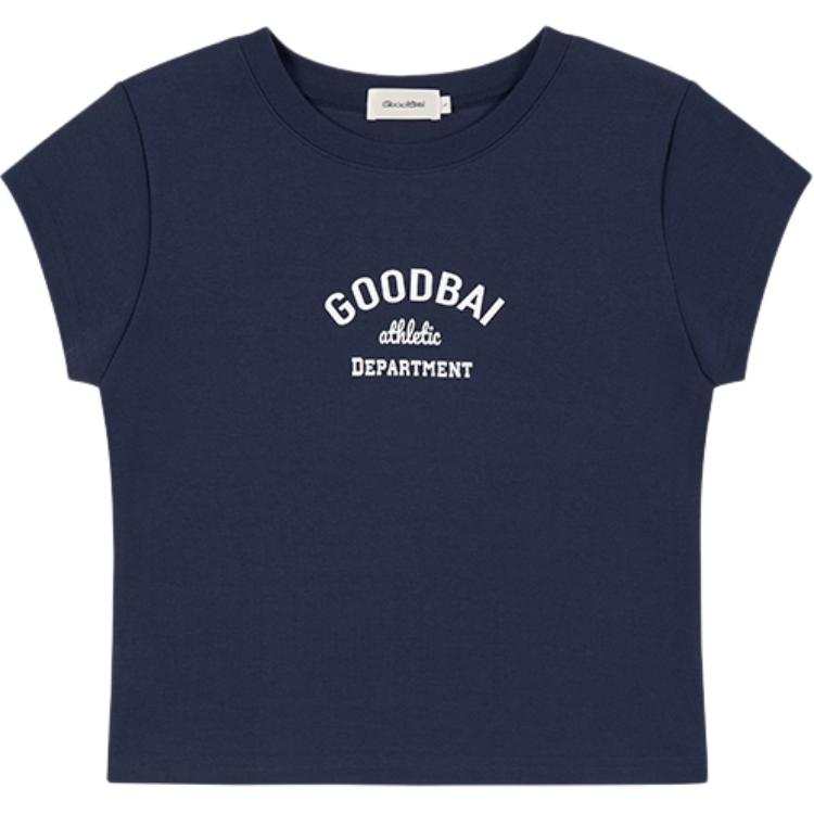 GOOD BAI T Shirts Women's Crew Neck Moderate Straight Fit