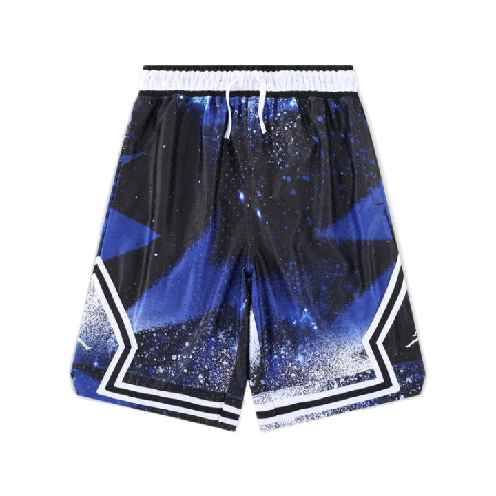 Jordan Jordan Dri FIT MJ Diamond Shorts Kids' Black/Royal Blue
