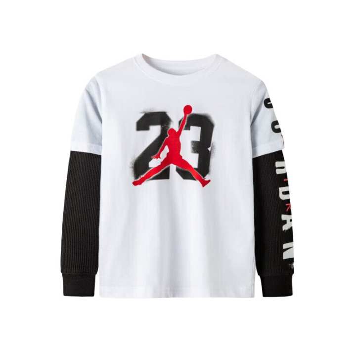 Jordan Jordan T Shirt Pure White Kids'