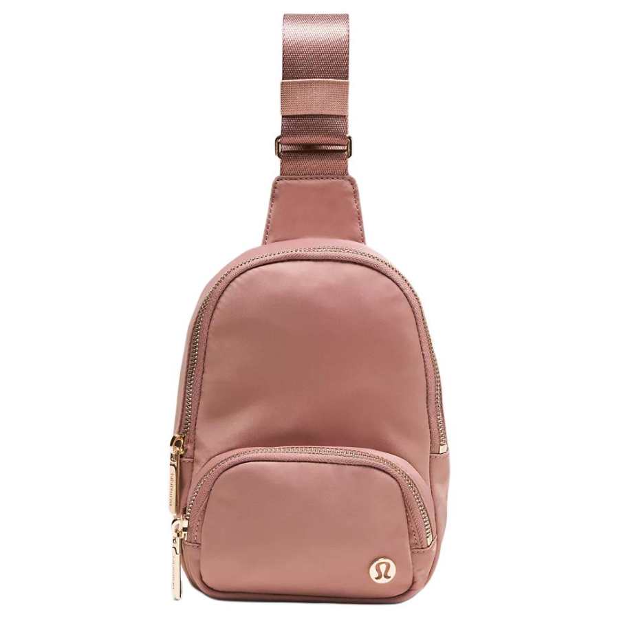 Lululemon Everywhere Nylon Sling Bag Small Unisex Spice Tea Brown