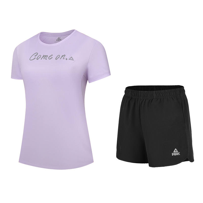 PEAK Fitness Sets Women's Crew Neck Moderate