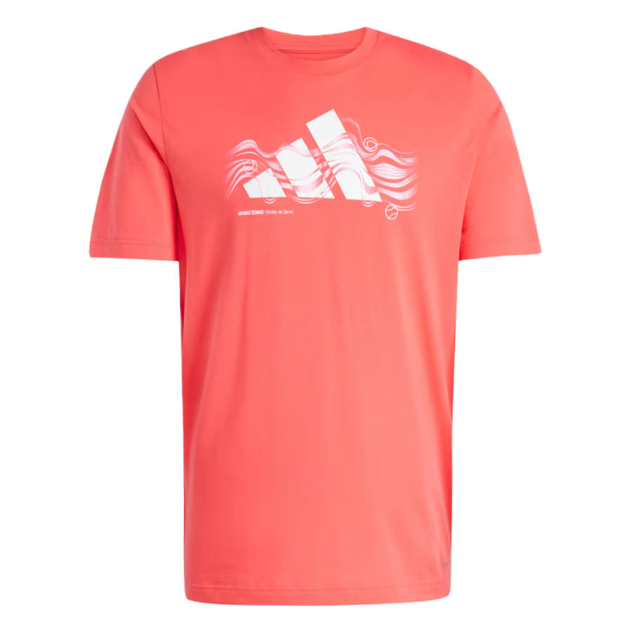 Adidas Adidas Free Shipping With AdiClub Tennis Logo Heat Graphic Tee
