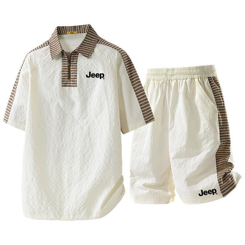 Jeep Shirt Matching Set Unisex Two Piece Set