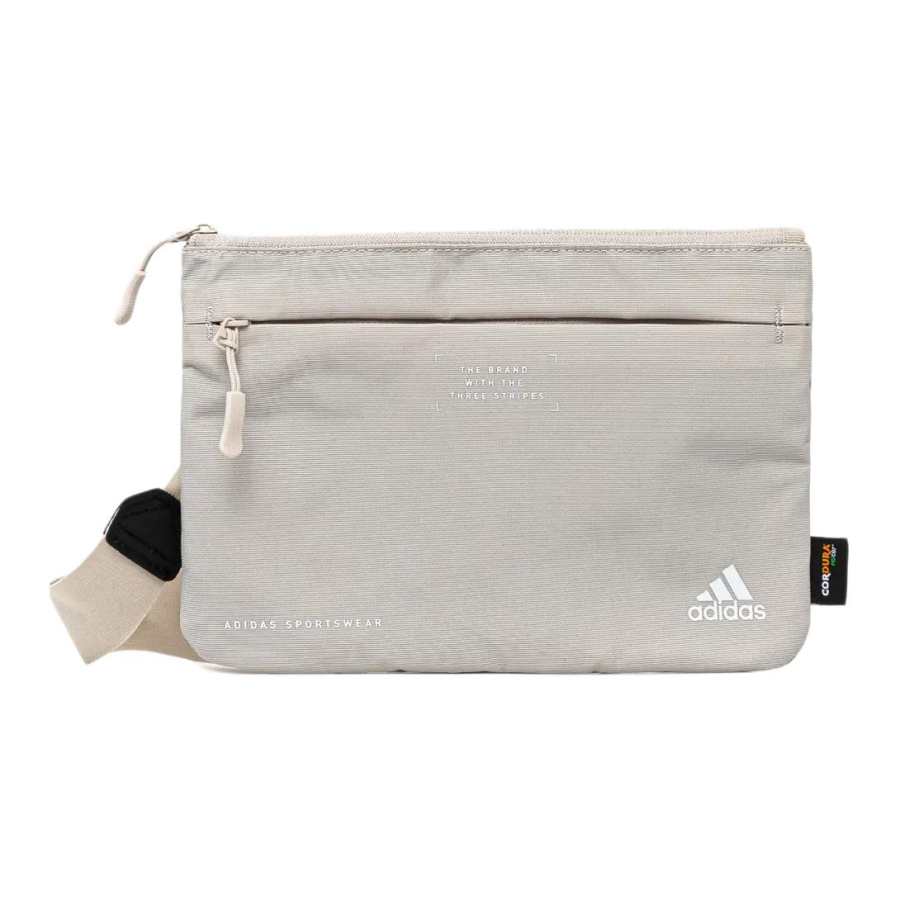 Adidas Adidas Logo detail Zip Shoulder Bag