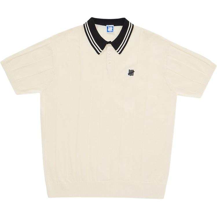 UNDEFEATED Polo Shirts Unisex Polo Collar Moderate Straight Fit