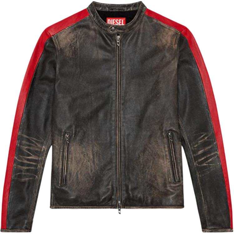 DIESEL DIESEL Distressed Biker Jacket