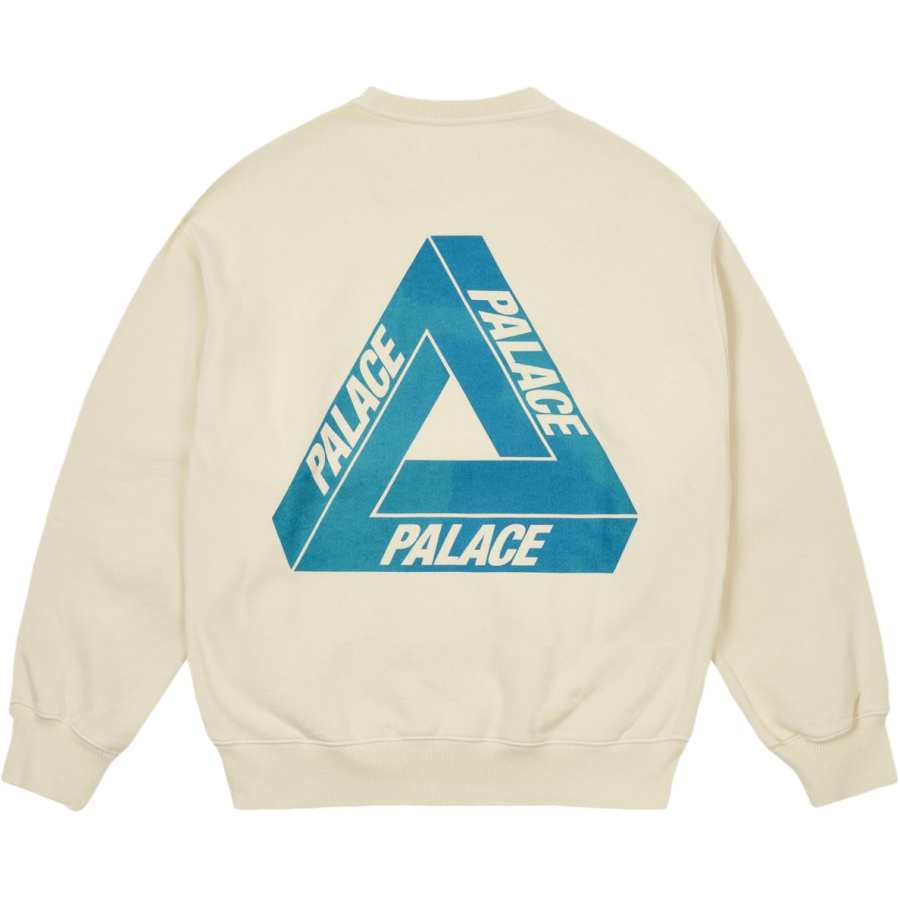 PALACE PALACE SS25 REACTO TRI FERG CREW Sweatshirt Unisex