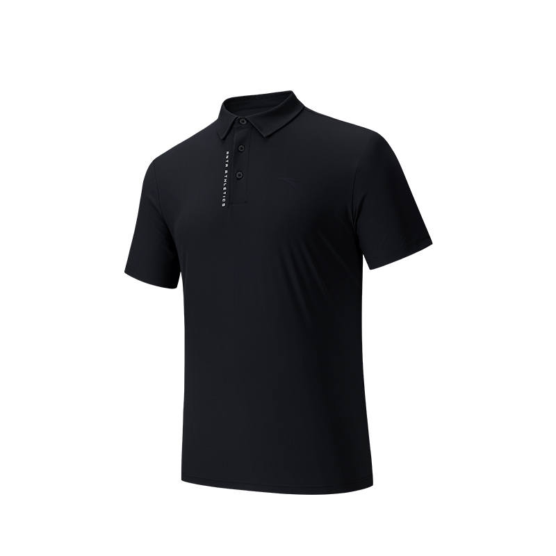 ANTA Anta Variety Training Collection Polo Shirt Men's Basic Black